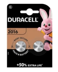 Standaard batterij (niet oplaadbaar) Niet-oplaadbare Batterijen Duracell Batterij 2016 K1 DURACELL SPEC. 80214810