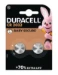 Standaard batterij (niet oplaadbaar) Niet-oplaadbare Batterijen Duracell Lithium 3V Blister 1/10 80204612