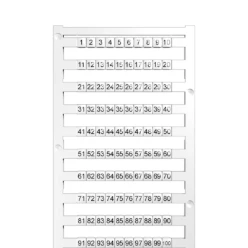 Codering 1 - 100 voorbedrukt (500 stuks)