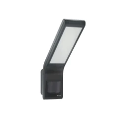 Downlight/spot/schijnwerper XLED STEINEL XLED SLIM 10.5W SENSOR BUITENSPOT 4K 660LM ANTR. 8M IP44 012052
