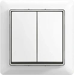 schak serie + plaat opb b-AP+ alpine wit