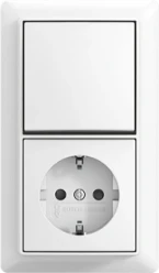 combinatie ra kv wis + plaat opb b-AP+ alpine wit