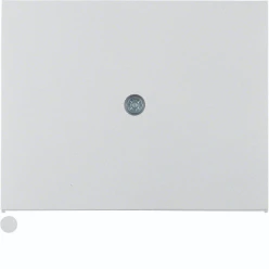 Centrd. kabeluitgang, berker K.1/K.5, aluminium