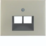 Onderdeel/centraalplaat communicatie-schakelmateriaal Hager K.1/K.5