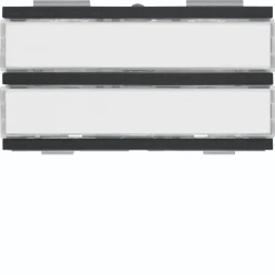 Afdekking voor 2-voudige drukknop-halfmodule