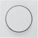 Bedieningselement /centraalplaat schakelmateriaal berker HAGER CENTRAALSTUK MET REGELKNOP VOOR DRAAIDIMMER, POLARWIT, MAT, S.1/B.1/B. 11371909