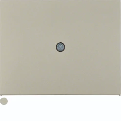 Centrd. kabeluitgang, berker K.1/K.5, edelstaal