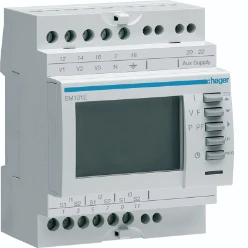 Digitale multimeter, DIN-rail