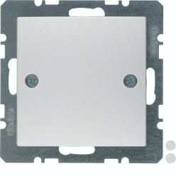 Blindpl. zonder spreidkl. opschroefbaar, berker S.1/B.3/B.7, alulook