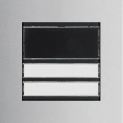 Feedbackmodule met 2 drukknoppen, 2-draads, voor deurstation elcom.mod