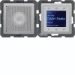 Overige elektronische elementen schakelmateriaal berker Hager Radio Touch met luidspreker DAB+, berker Q.1/Q.3/Q.7, alu soft finish 29806084