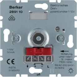 Potentiometer voor lichtregelsysteem berker Hager Draaipotentiometer 1-10 V, 289110