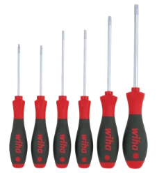WIHA TORX Schroevendraaierset SoftFinish ronde schacht 362, 6-delig