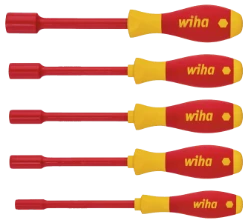 WIHA Dopschroevendraaierset SoftFinish Electric 1000V 322, 5-delig