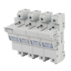 Houder voor cilindrische zekering FUSES & FUSE BASES SOCOMEC RM100 22X58 3P+N 57035004
