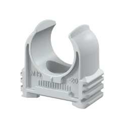 Buisklem Quick-Schellen-Reihe OBO QUICK-KLEM M19-20, ABS/ASA, LICHTGRIJS 7035 2149710