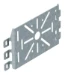 Montageplaat kabeldraagsysteem  OBO Montageplaat universeel, groot 225x115, St, FS 7084870