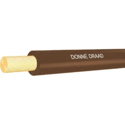 Donné Enkeladerig draad met één enkele isolatielaag VD