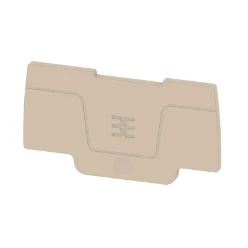 Eindplaat voor rijgklem KR025SL, KR025SN, KR025SPE