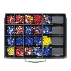 Assortimentdoos verbindingsmaterialen Assortimentskist kabelschoenen KLEMKO ASS. GEIS KABELSCHOENEN 910008