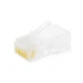 Modulaire connector RJ Connectoren KLEMKO RJ CONNECTOR 8P8C RJ45 ROND MASSIEVE KABEL 183270