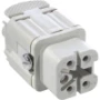 Rechthoekige connector, set (industrieconnector) EPIC® H-A 4 Kits kunststof uitvoeri EPIC 75009623 EPIC KIT H-A 4 BS TGVB M20 75009623
