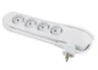 Contactdooscombinatie Contactblokken Bachmann 381.221K - SMART 4X230V 1.5M + RA STEKKER WIT 381.221K