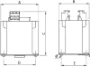 1-fase stuurtransformator Eénfase veiligheidstransformatoren Erea EDR24TS160 1F VEILIGHEIDSTRAFO 230V EDR24TS160