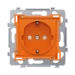 Wandcontactdoos Switches & Sockets Niko Stopcontact met penaarde en beschermingsafsluiters. Dit stopconact heeft een inbouwdiepte van 28,5 mm en is voorzien van insteekklemmen en schroefbevestiging. Inclusief afwerkingsset. Een afdekplaat in een kleur naa