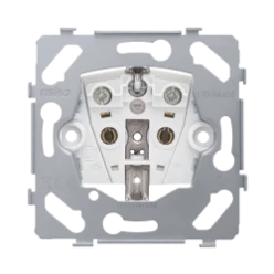 Sokkel voor stopcontact met randaarde, inbouwdiepte 28,5 mm, 16 A, sch