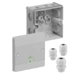 Doos voor montage op de wand/plafond SPELSBER Abox 040-L/S-W