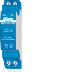 Gestabiliseerde DIN-rail schakelende voeding 24VDC 0.5A