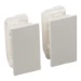 Afdekstrip wandgoot Wandgoot Legrand Fixeerclip kunststof voor Mosaic schakelmateriaal grijs/antraciet. (CT à 100 C62) 603858