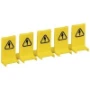 Toebehoren/onderdelen voor stroomrail Afschermkap Elkutec 49-50.002.401 AFSCHERMING 5-VOUDIG GEEL 49-50.002.401