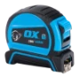 Meetlint Afteken- en meetgereedschap OX Tools ROLBANDMAAT MET DUBBELE REMFUNCT 3M 75632603