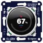 Dimmer EcoDim 250W, Zigbee, Display, wit