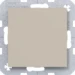 Onderdeel/centraalplaat communicatie-schakelmateriaal A.x/C.x Hager Blindplaat met centraalplaat, A.x/C.x, sand, mat WAF1001C01