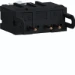 Connector voor insteekbare gebouwinstallatie Ecoline 45 Hager Ecoline45 plug&play ingangsconnector 0° Wago Winsta 45x45 3-polig GKWAL6