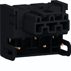 Ecoline45 plug&play ingangsconnector 180°  Wago Winsta 45x45 3-polig