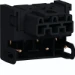Connector voor insteekbare gebouwinstallatie Ecoline 45 Hager Ecoline45 plug&play ingangsconnector 180°  Wago Winsta 45x45 3-polig GKWAS6
