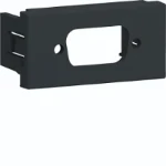 Onderdeel/centraalplaat communicatie-schakelmateriaal Hager Multimedia 1x type 30