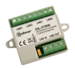 Golmar Aanvullende apparatuur voor deurcommunicatie GTwin