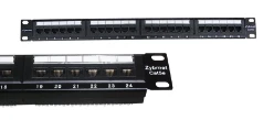 CAT5E 24-V 1HE ZWART