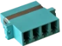 Glasvezel koppeling Zybrspeed Zybrspeed LC ADAPTOR QUAD MM OM3 Aqua 