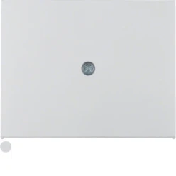 Centrd. kabeluitgang, berker K.1/K.5, aluminium
