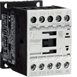 Magneetschakelaar 3P + 1 NO, 7 A bij AC-3, 230 VAC