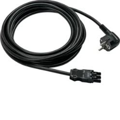 Verbindingskabel Wago 3-polig 3x1,5 mm² met haakse stekkker, 5000 mm
