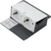 Montagedoos leidingwegen Electraplan Hager Montagedoos met 2 wcd's voor KDQ08/KDE04, wit GBES29010