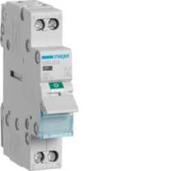 Modulaire lastscheider 2-polig 32 A, indicatielamp, aansluiting onder