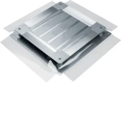 Universele vloerdoos met bodemplaat grootte 2 428x428x(50-80)mm